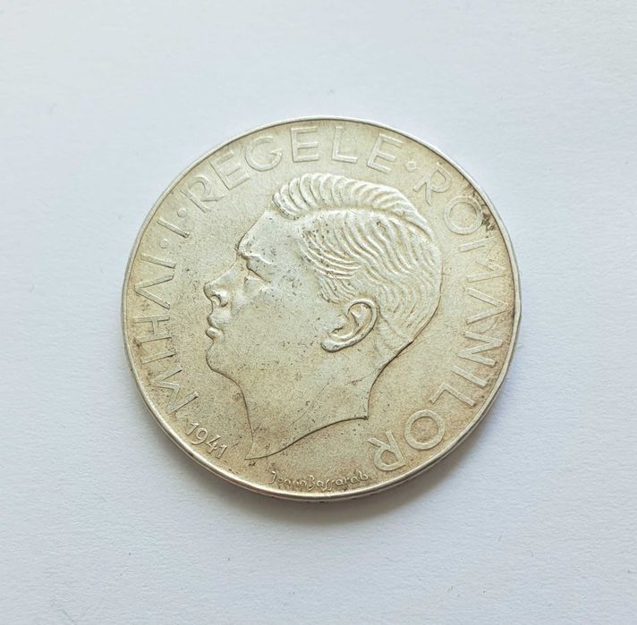 Moneda 500 le1 1941, argint, Regele Mihai
