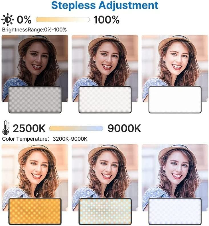 ULANZI VL200 bi color LED видео фото светлина, 5000mAh, LCD дисплей