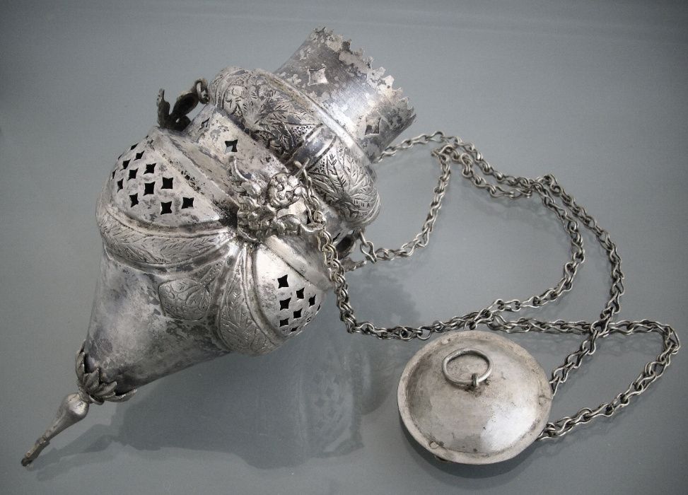 Старинно кандило сребро 19 век