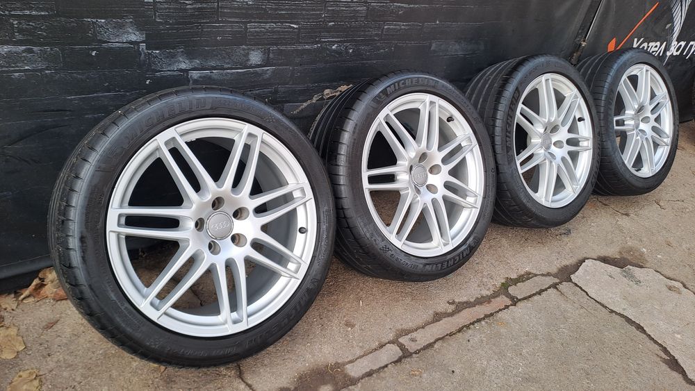 19" 5x112mm Audi, 5Х112мм Ауди Оригинални с Гуми 255 40 19 Michelin