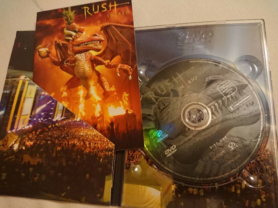 DVD VHS RUSH DJ BOBO Leonard Cohen Metallica Dream Theater Jackson