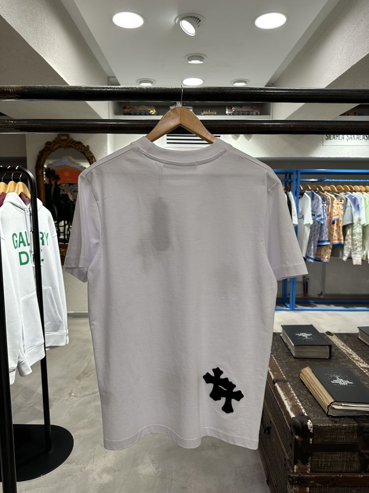 Tricou Chrome Hearts alb colectia noua 2024