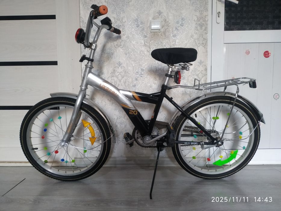 Продается велосипед 20 размер.