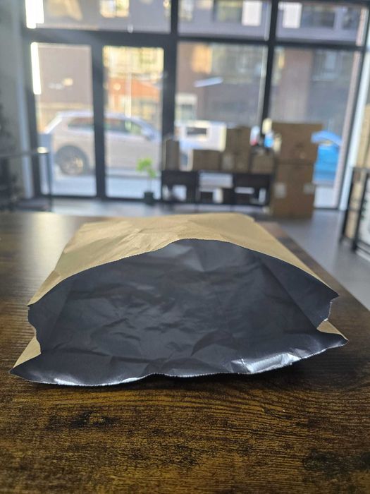 Punga KRAFT aluminizata 20x4.5x27 cm