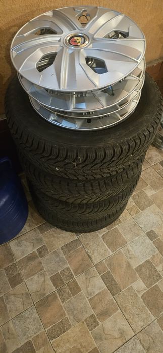 Roti jante Fiat 4x100 cauciucuri iarna