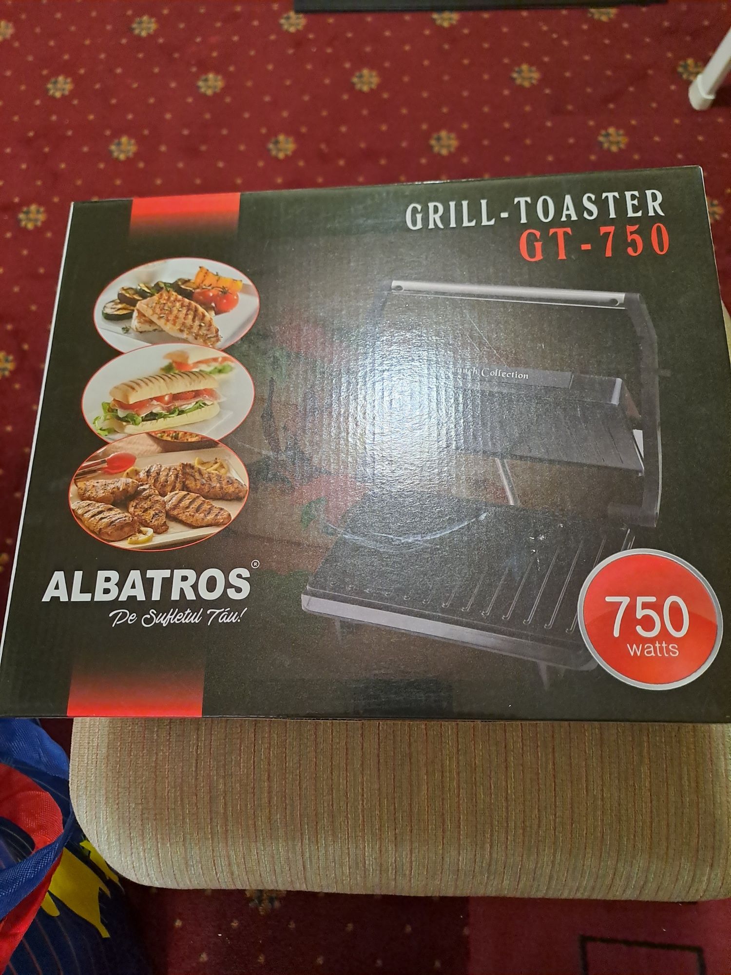 Grill toaster electric