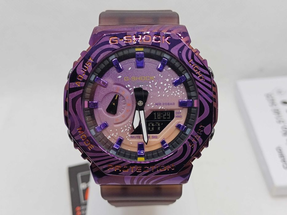 Ceas Casio g shock GM 2100 1aer Purple .Nou, Garantie 2 ani
