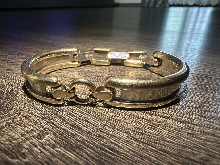 Bijuterii din aur de 14K Brățară + Lanț