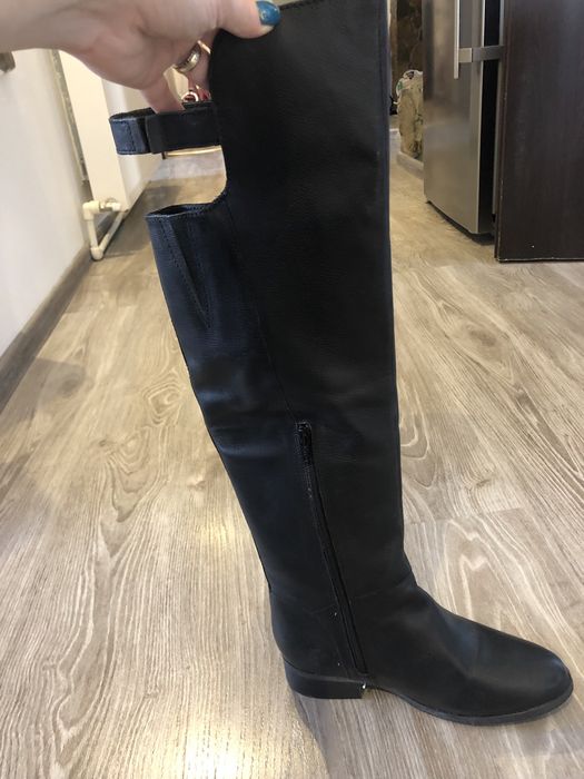 Cizme lungi din piele noi