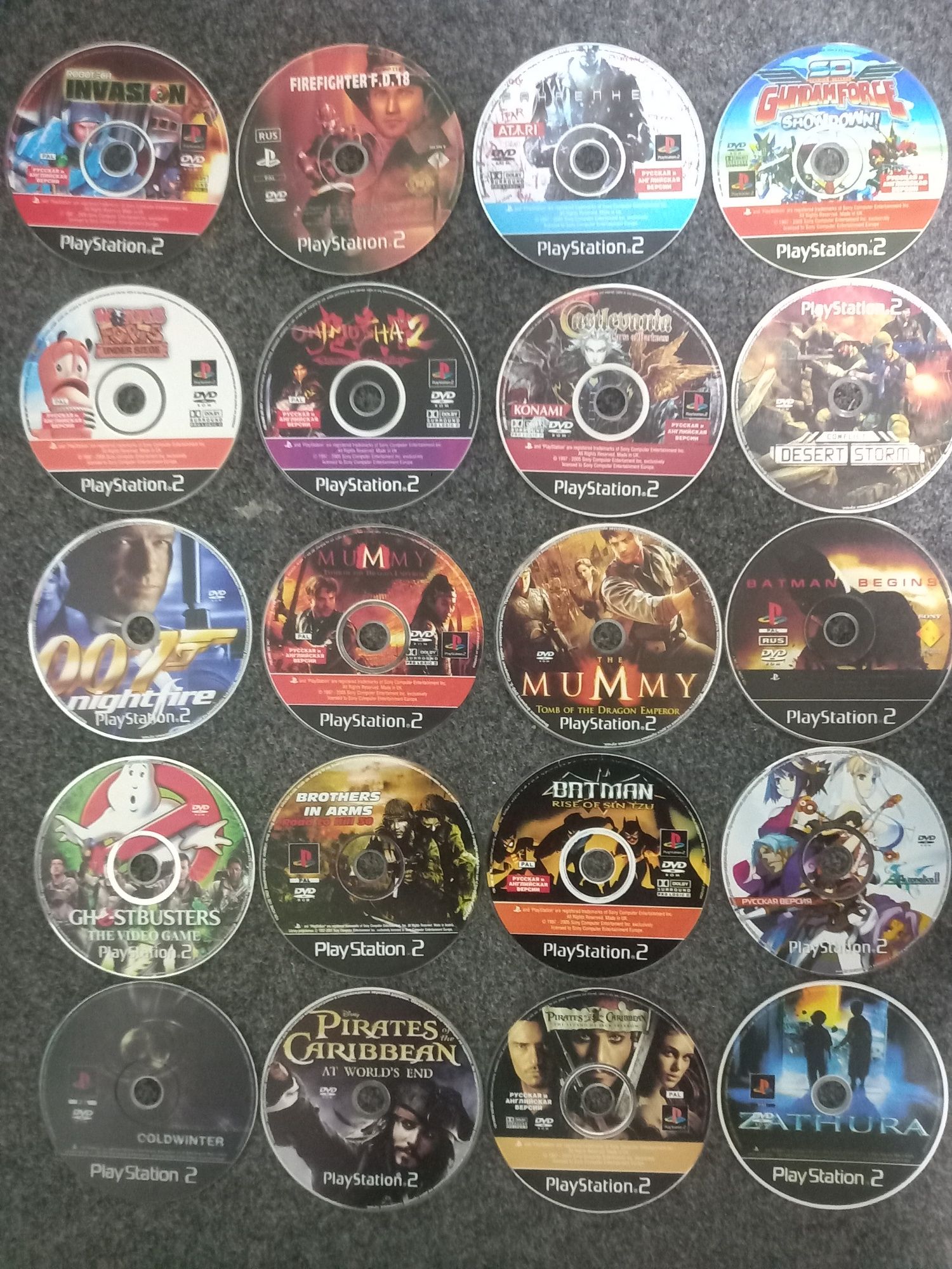 PlayStation 2 диски
