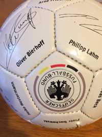 Minge fotbal cu semnaturile juc.din nationala Germaniei