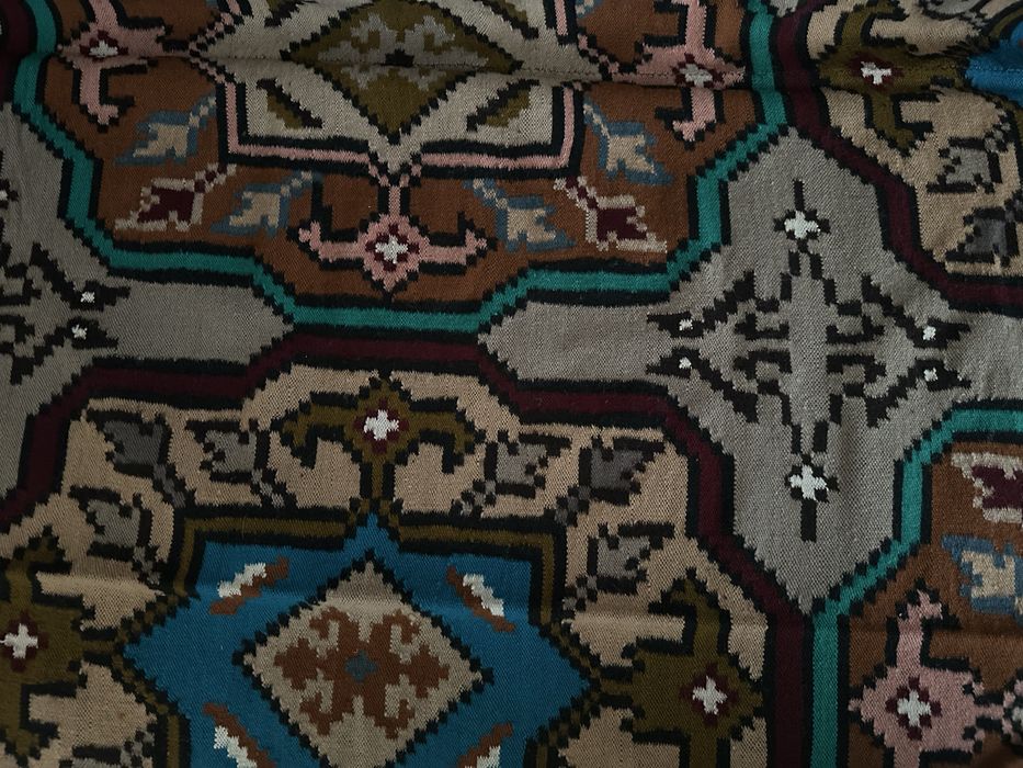 Set cuvertura pat+covor perete