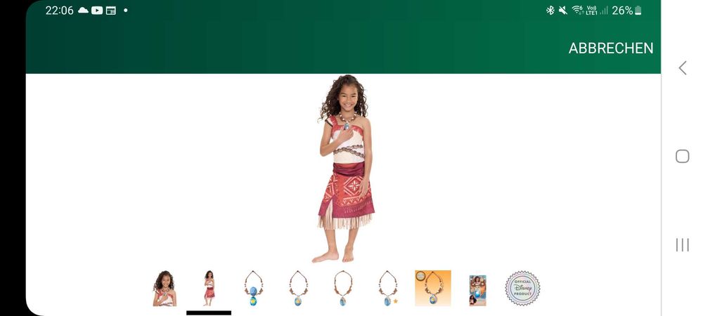 Светещото колие-мида на Vaiana Moana от Jakks Pacifik оригинал  Дисни