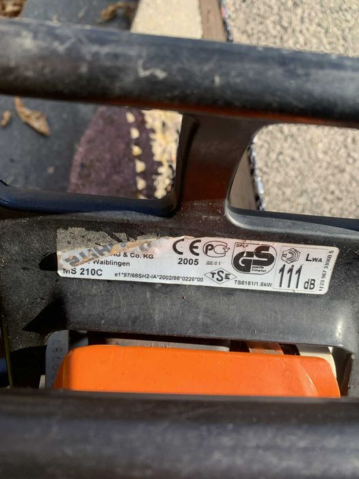 Vand STIHL MS 210C