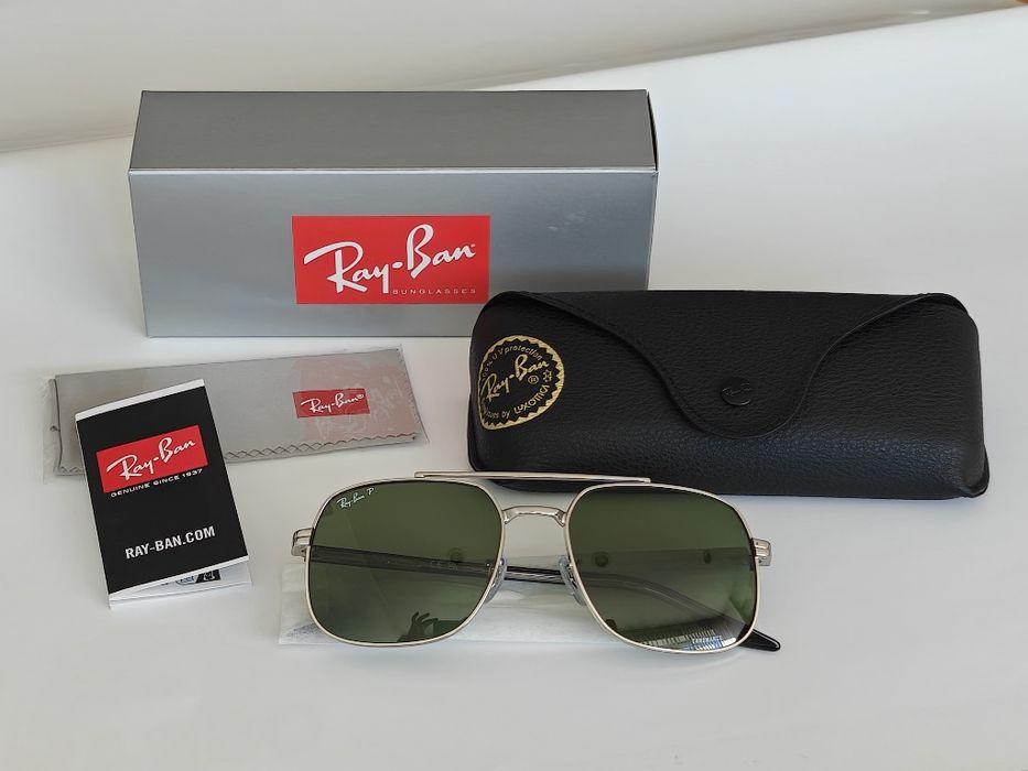 ЧИСТО НОВИ Оригинални Ray-Ban RB3699 003/P1 Chromance, Поляризирани