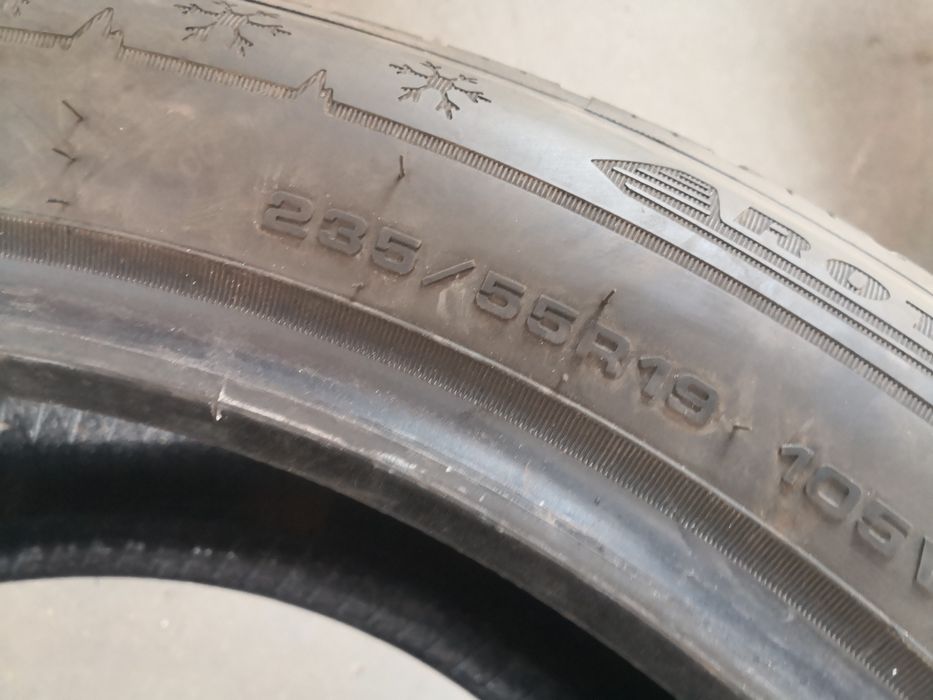 235 55 19 цола гуми dunlop dot 25