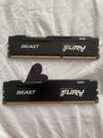 Rami kingston furry 2x8gb ddr3