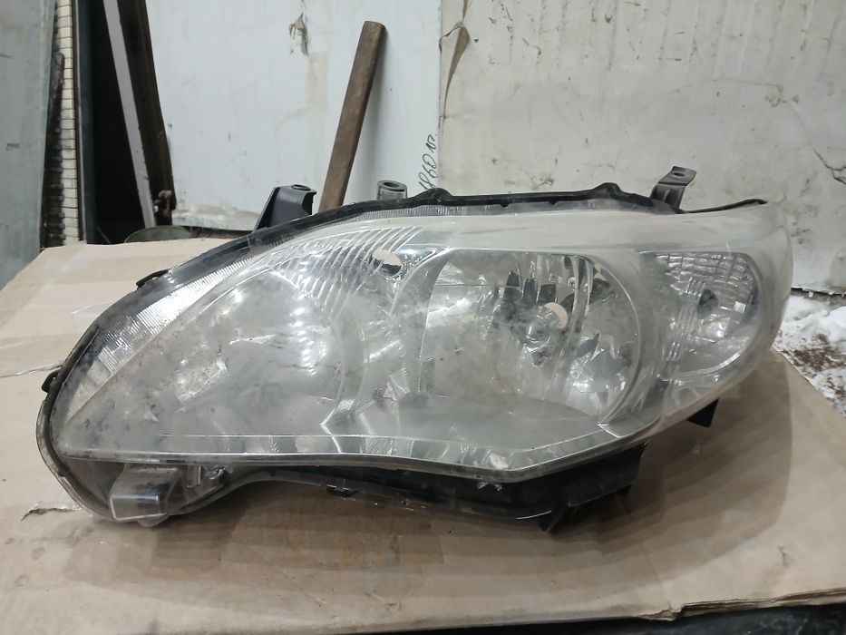 Фара на королла 150 левая фара бу оригинал toyota corolla