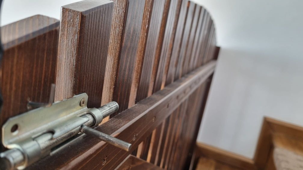 Gardut / Gardulet protectie la scări pentru copii din lemn masiv