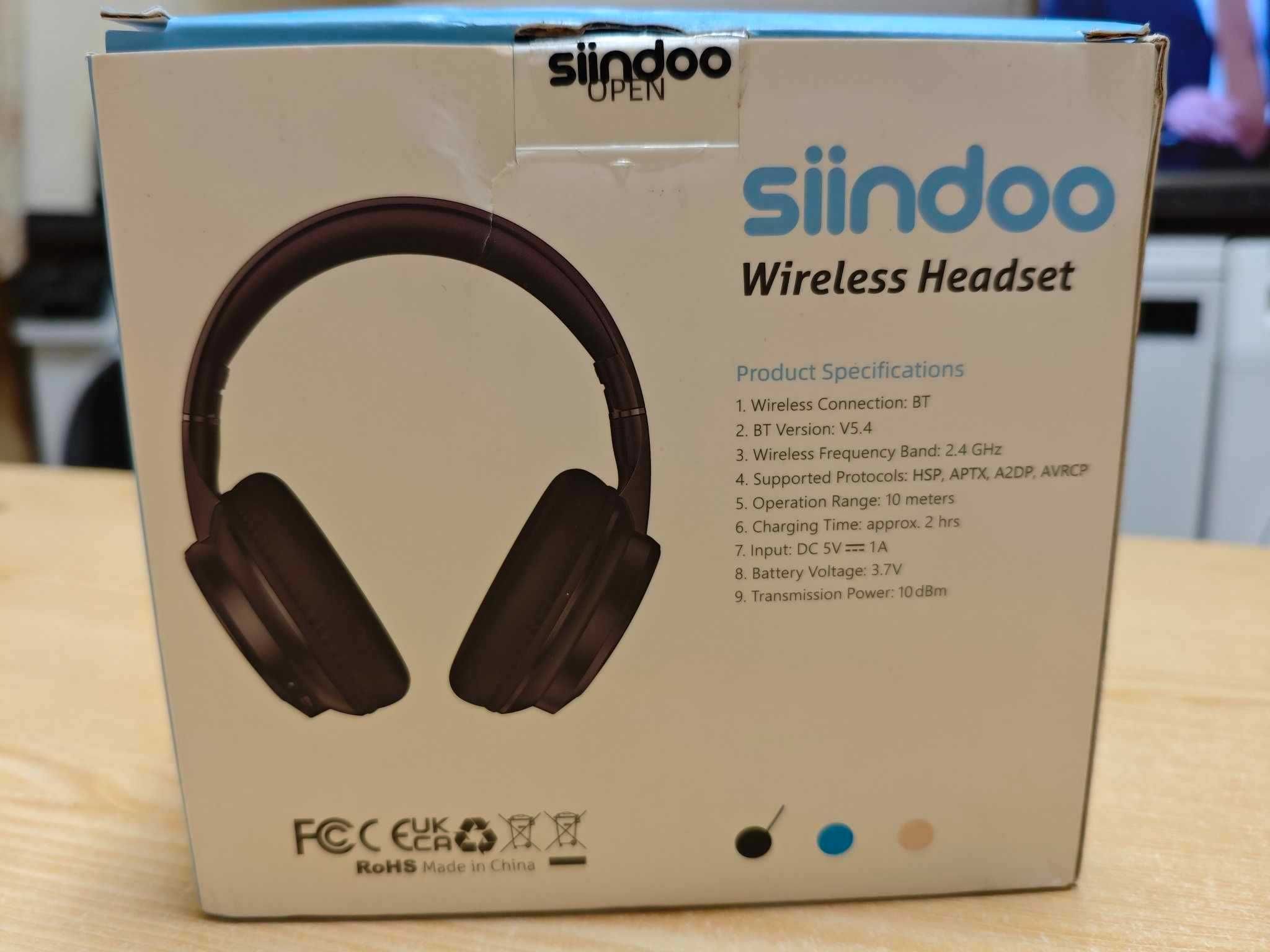 Безжични Bluetooth слушалки Siindoo JH-820