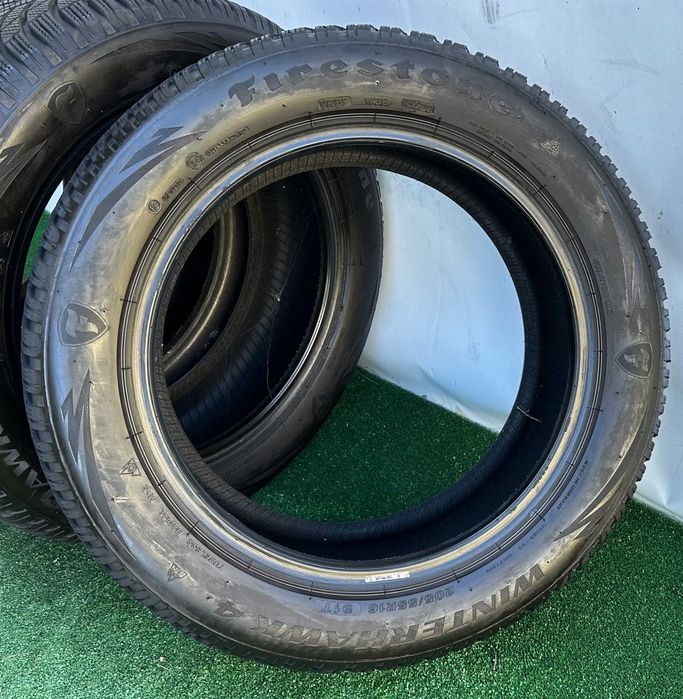 4бр 205/55r16 FIRESTONE зимни