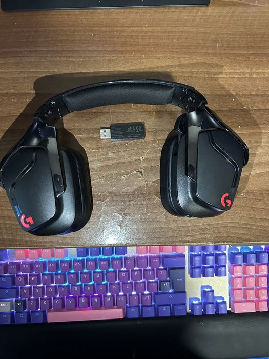 Casti Gaming Wireless Logitech G935 RGB - Dongle inclus