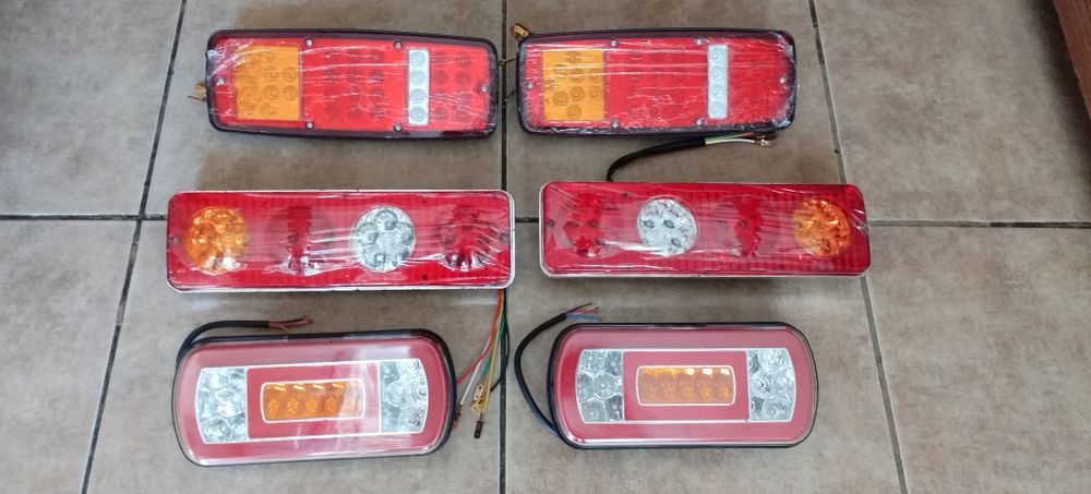 Set stopuri LED Remorci platforme autoutilitare TIR 12V 24V