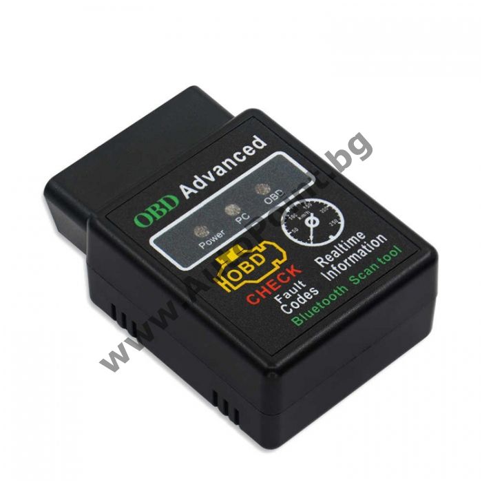 Букса OBD 2 автодиагностика ELM 327 SJ16