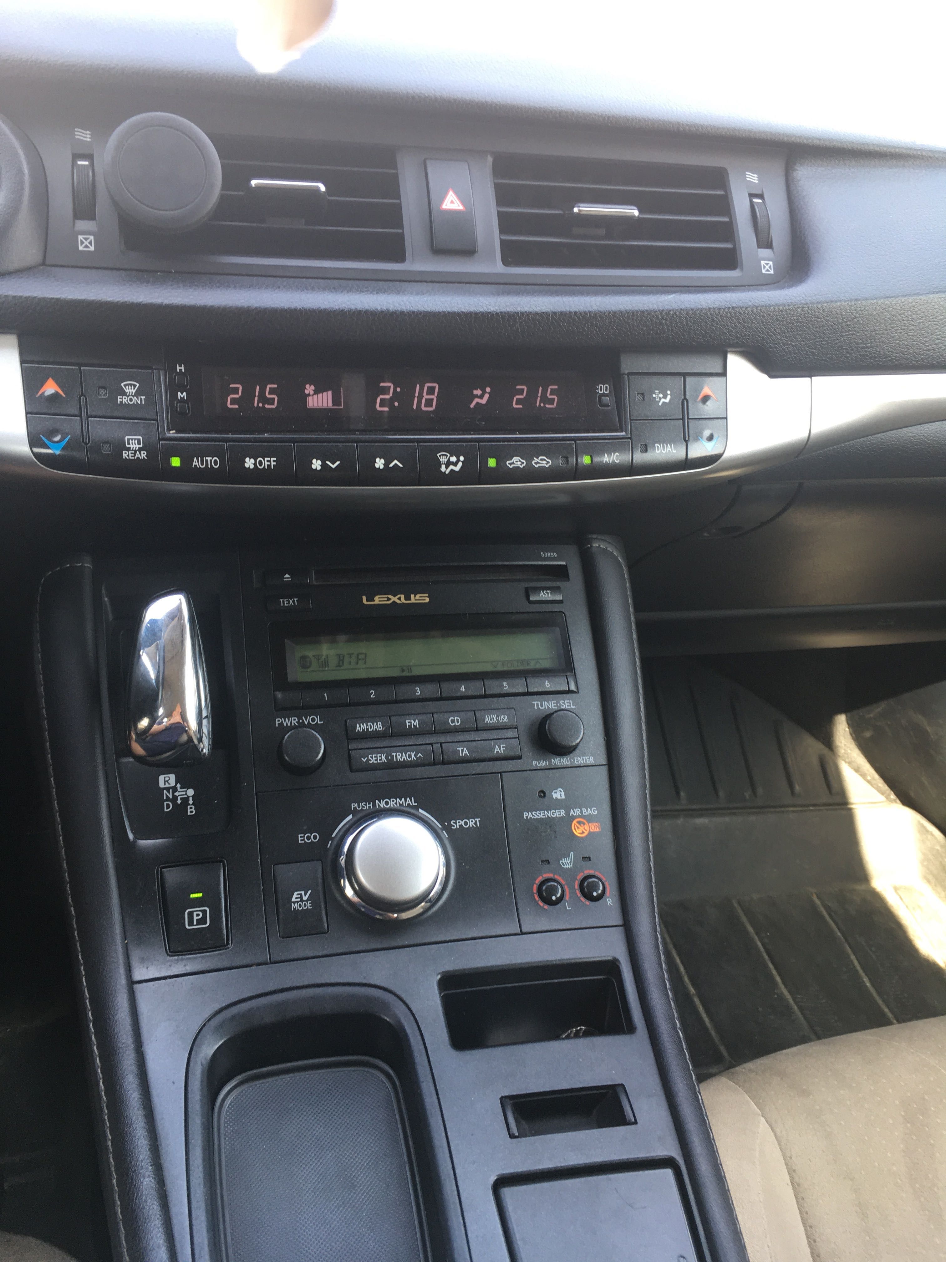 Lexus CT200h 1.8 HYBRID EURO 5