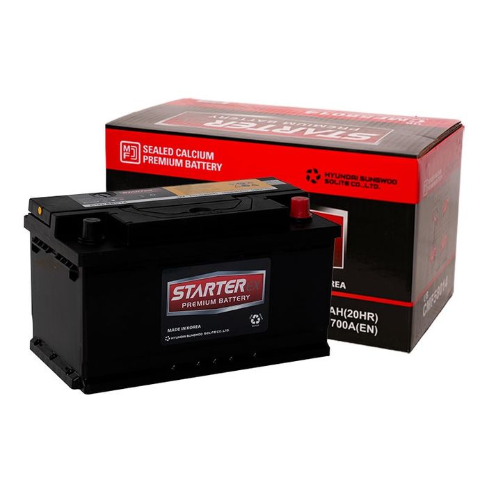 Starter  80Ah
Ёмкость: 80 Ah
Пусковой ток: 700 EN
Класс АКБ: P