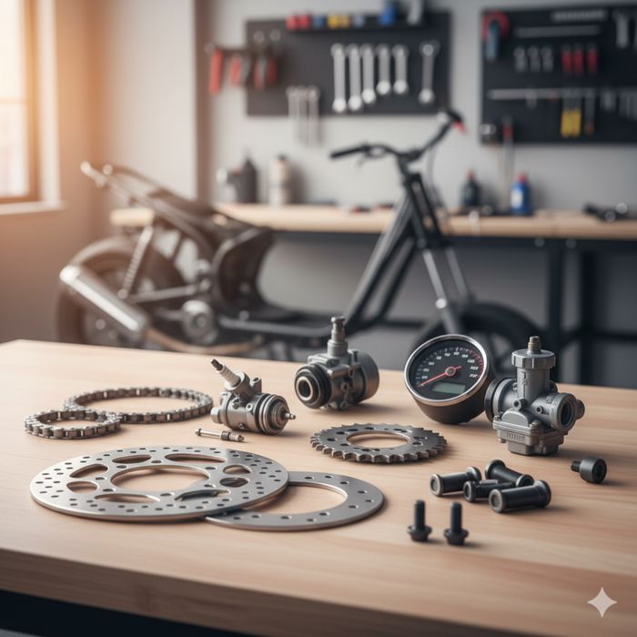 Запчасти для скутеров и мотоциклов