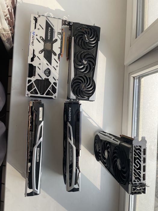 Rx 6700xt nitro+ sapphire 5шт