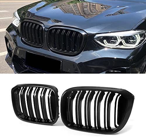 BMW Двойни Бъбреци G01 G02 X3 X4 2018-21 Черни Piano Black Решетки БМВ