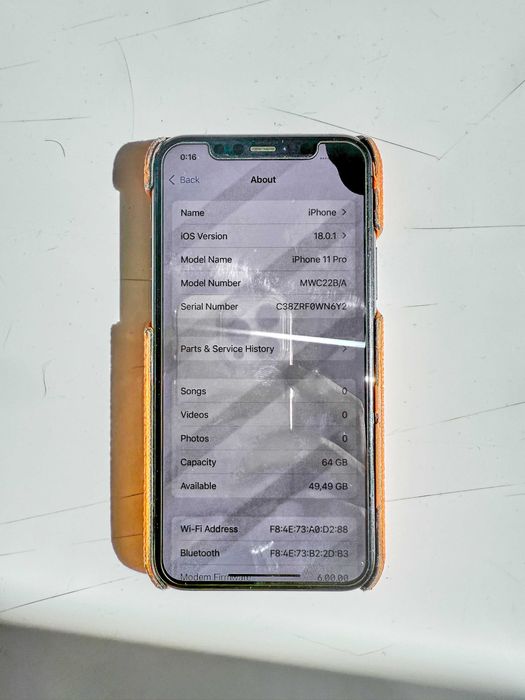 iPhone 11 Pro 64GB Space Grey – Работещ, с нормални следи от употреба