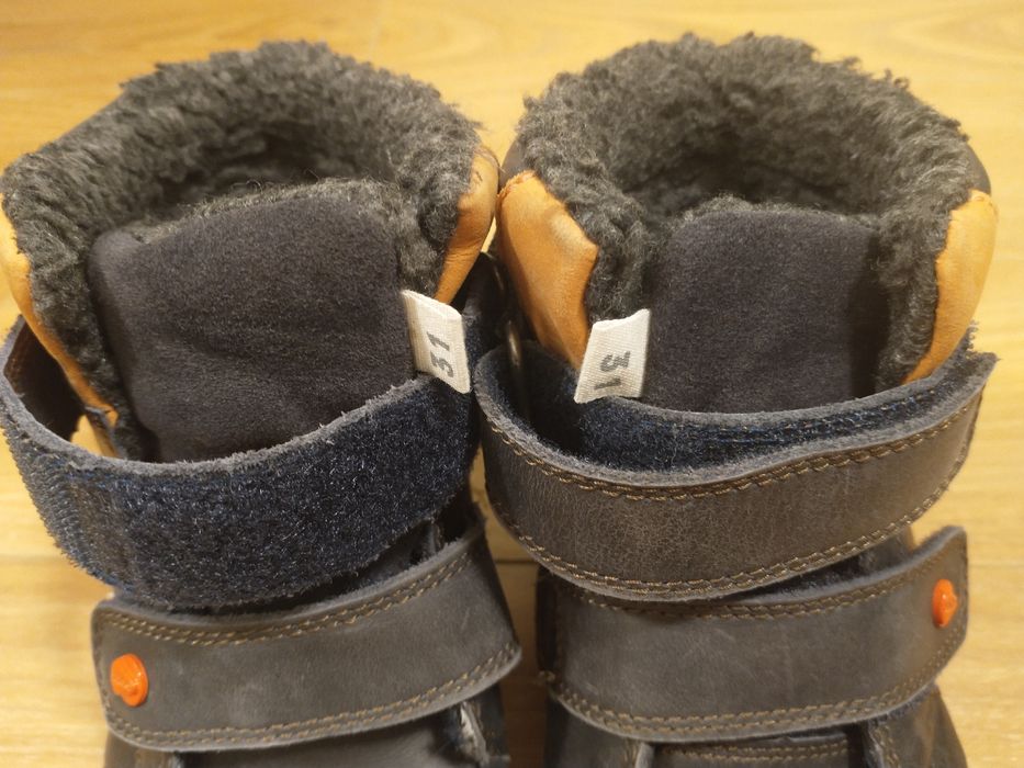 Vând ghetute copii DD Step M31 din piele imblanite folosie