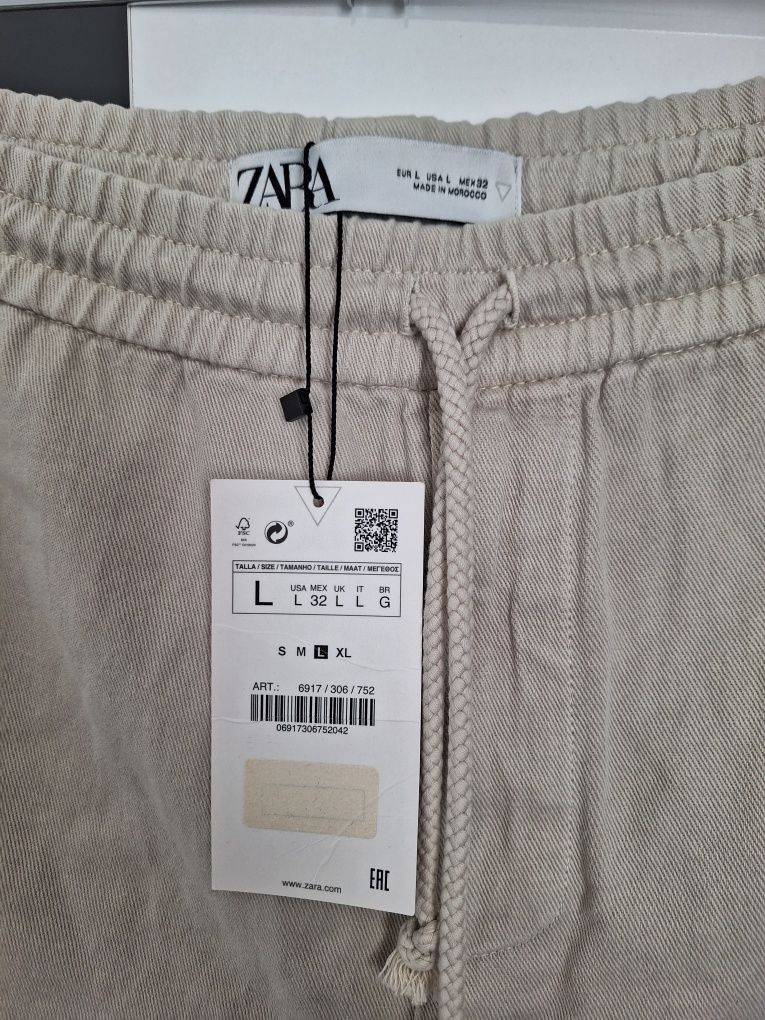 Мъжки къси панталони ZARA L размер