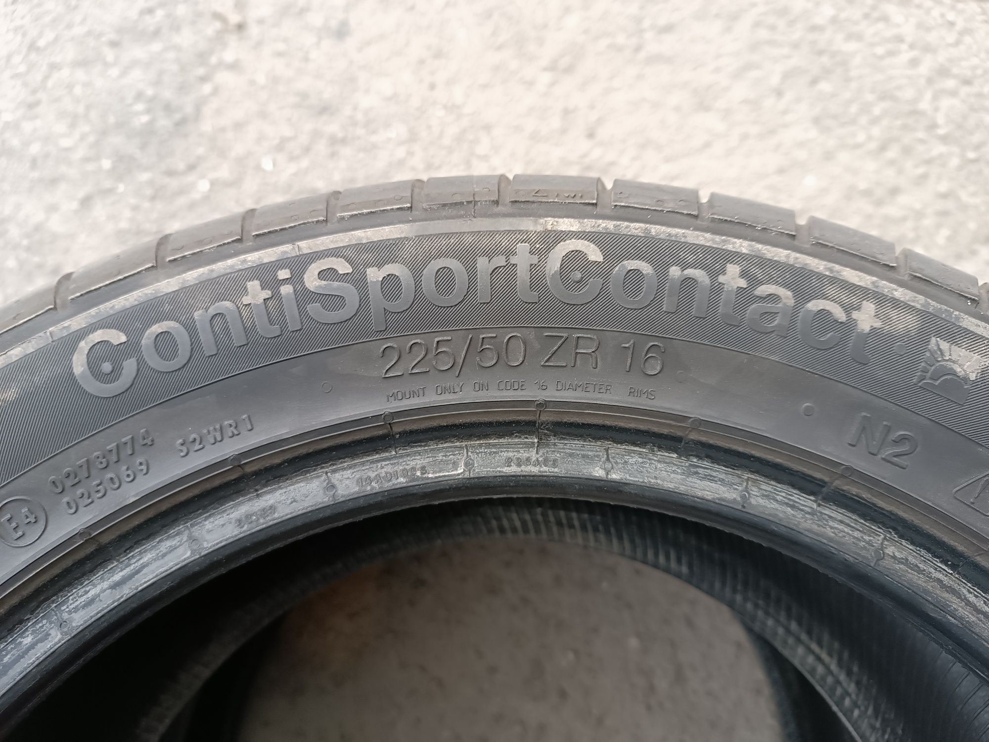 205/55/16 + 225/50/16 ContiSportContact