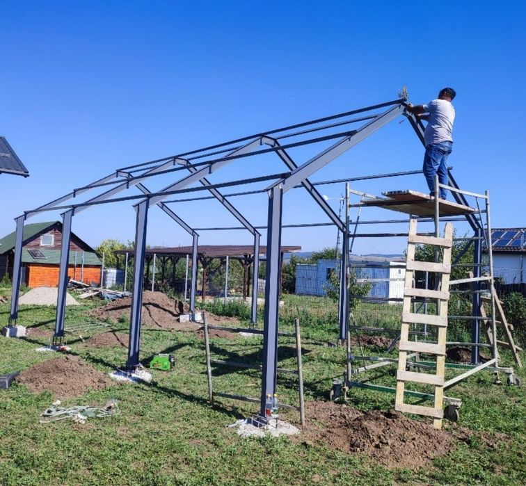 Vand Hală  15X8X4structuri avem pe stoc dar facem si la comanda orice