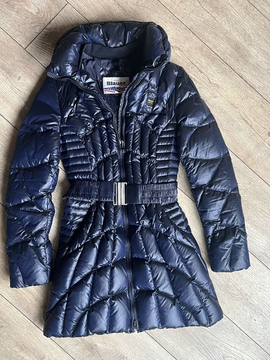 BLAUER : Long Down Coat - Дълго зимно яке с пух размер S/XS Оригинал