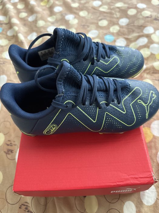 Ghete fotbal Puma FUTURE PLAY FG/AG JR