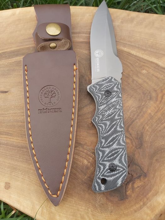 Нож с кожена кания BOKER TSMOV Baumwerk SOLINGEN