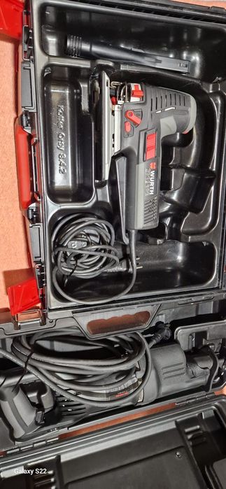 Wurth ferestrau sabie, pendular pe curent