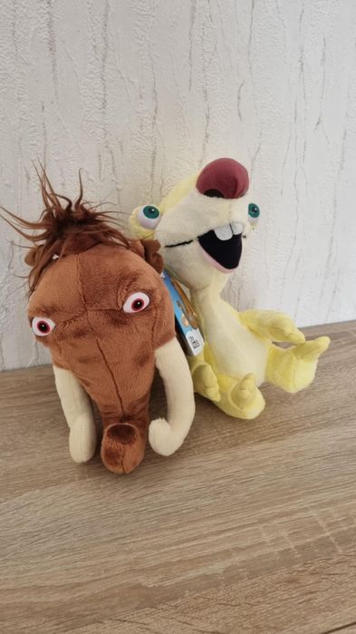 Плюшени играчки от Ледена епоха
