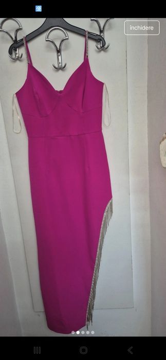 Rochie roz lunga
