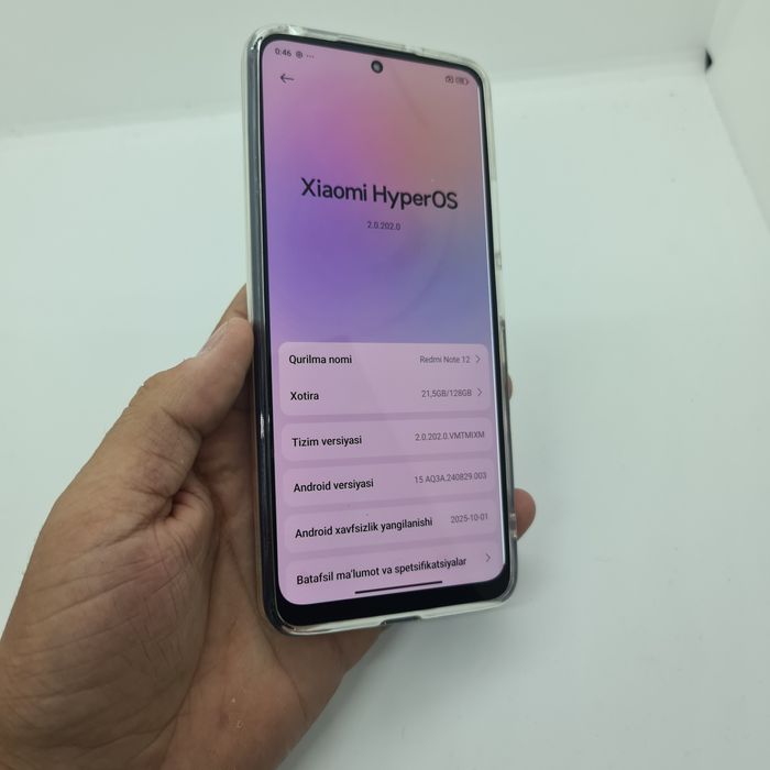 Redmi Note 12 sotiladi 128/8Gb