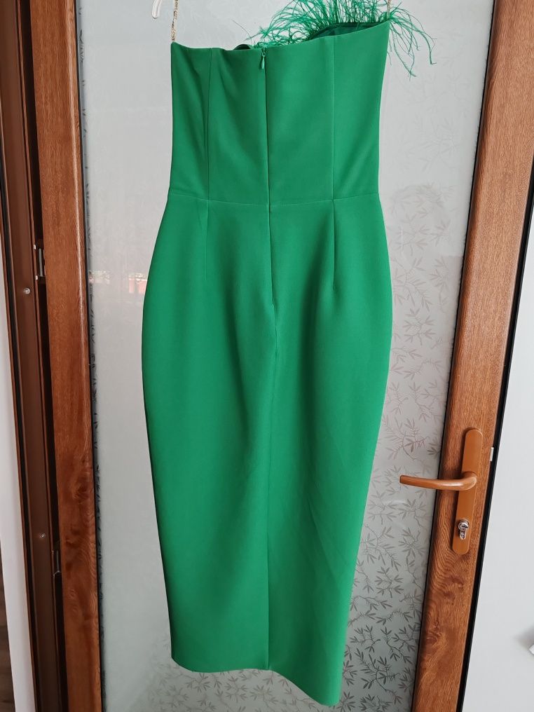 Rochie verde elegantă