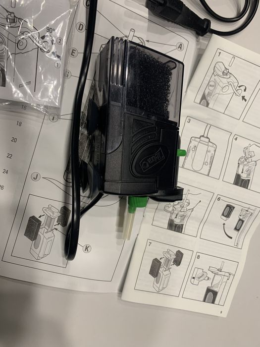 Пакет от иновативен вътрешен филтър и естествен оксидатор за аквариум