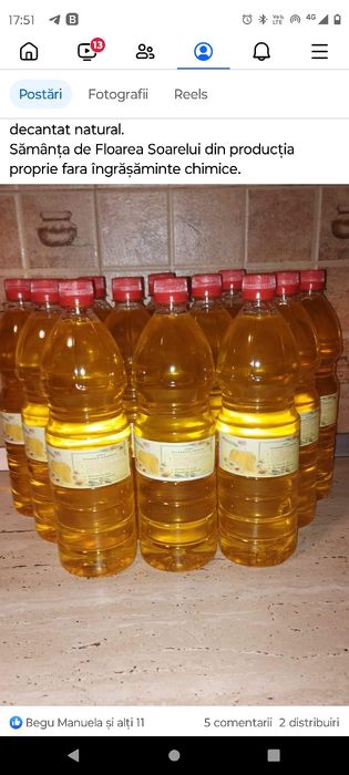 Ulei de floarea soarelui High oleic