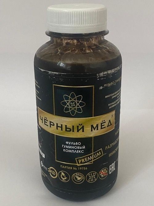 Черный мед БАД живая земля 300 мл