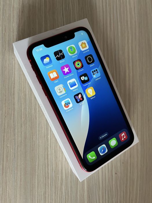 Iphone 11 Red 100% Bateria Neverlock Impecabil